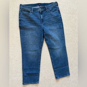 J. Crew Essential Straight Jeans